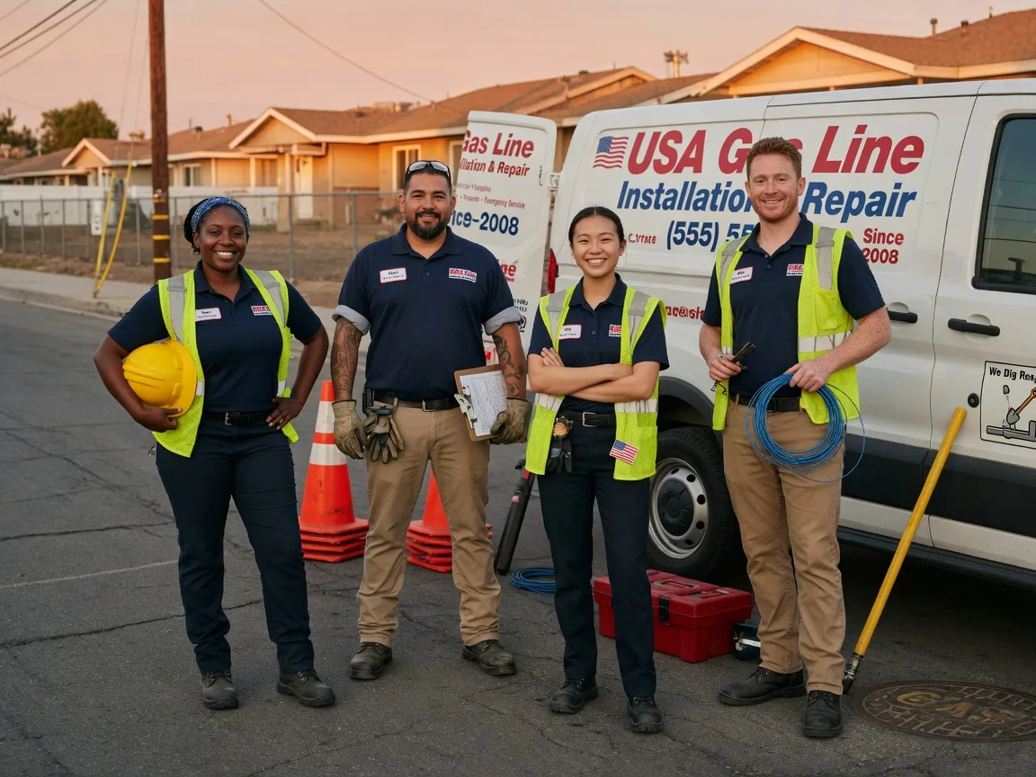 Gas Line Installation company in Hazelhurst, WI